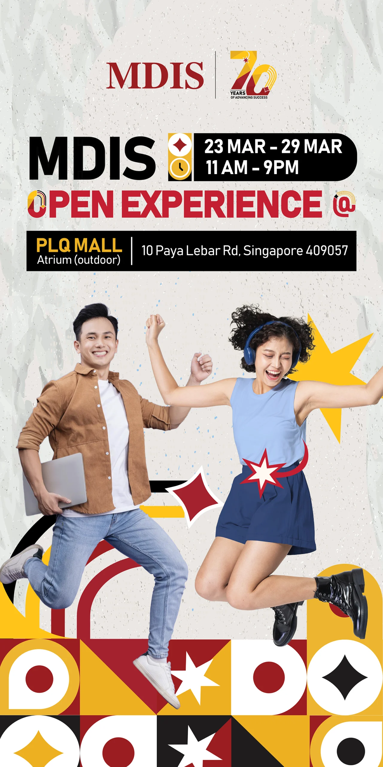 MDIS Open Experience @ PLQ Mall